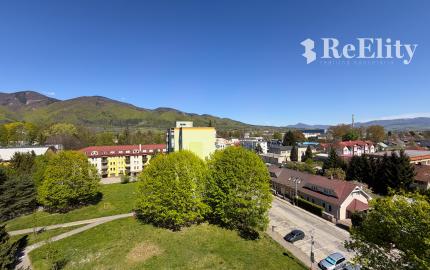 2 izbový byt s balkónom, 61 m2, Vrútky