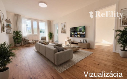 Nadštandardný 3-izbový byt po kompletnej rekonštrukcii (85 m²) s veľkým balkónom