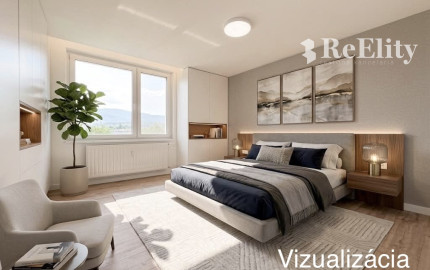Nadštandardný 3-izbový byt po kompletnej rekonštrukcii (85 m²) s veľkým balkónom