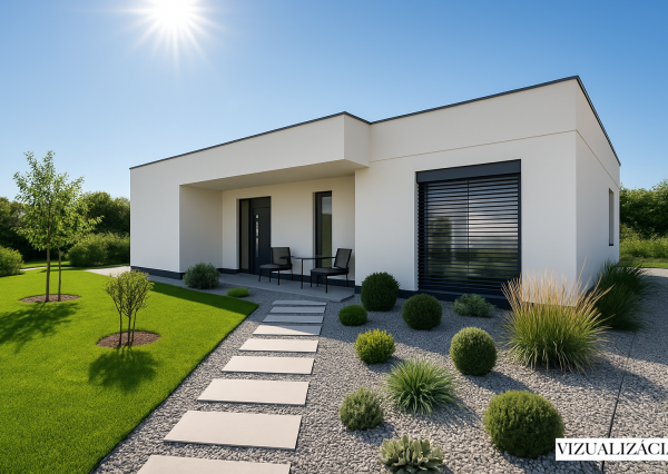 NOVOSTAVBA 4-izbový bungalov,  969 m2, Príbovce