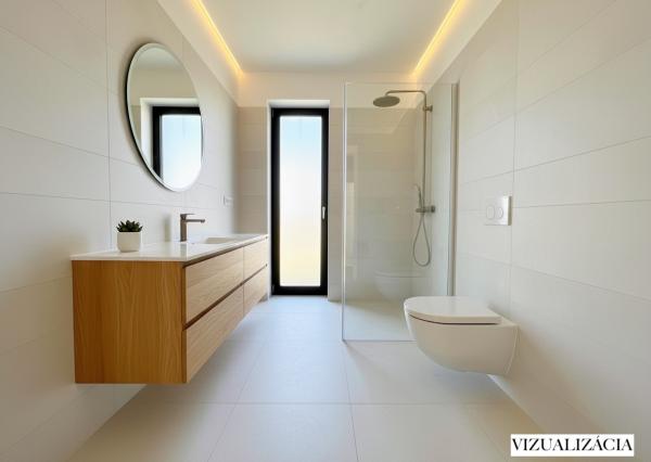 NOVOSTAVBA 4-izbový bungalov,  969 m2, Príbovce