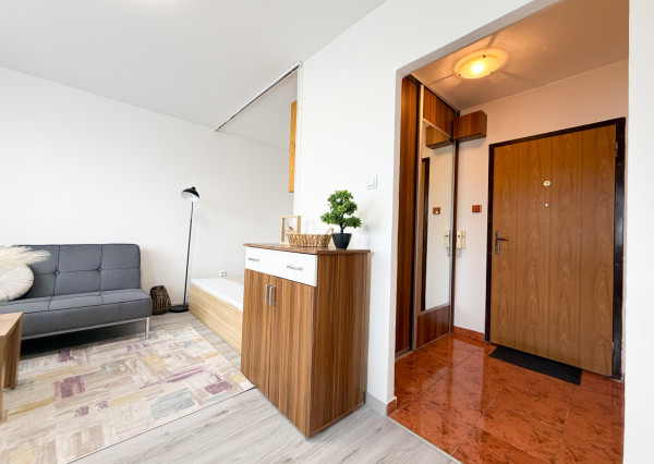 REZERVOVANÝ! Zariadený 1 izbový byt, 27 m2, Martin - Ľadoveň