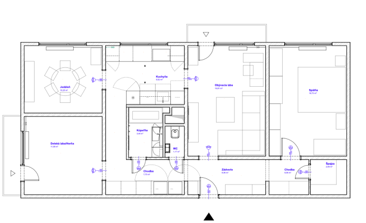 *REZERVOVANÉ* Luxusný 4-izbový byt po kompletnej rekonštrukcii v priamom centre Martina - fotografia 15