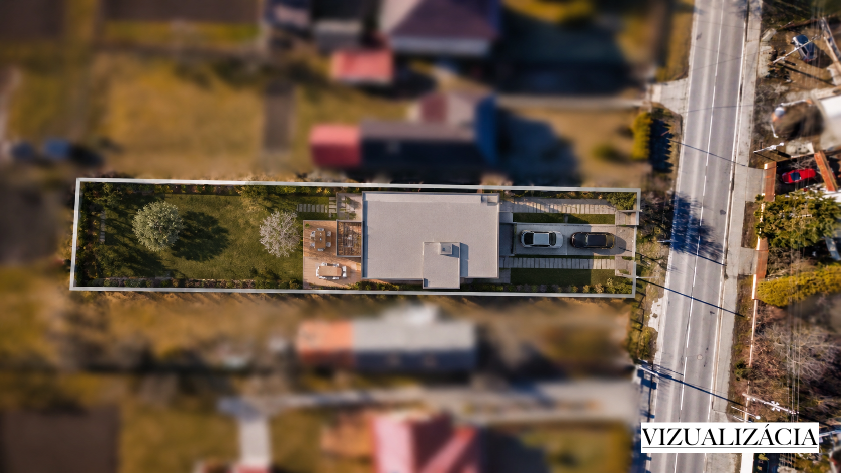 Stavebný pozemok 977 m², Benice – okres Martin